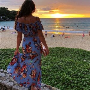 Chelsea & Violet Maxi Skirt & Top Set